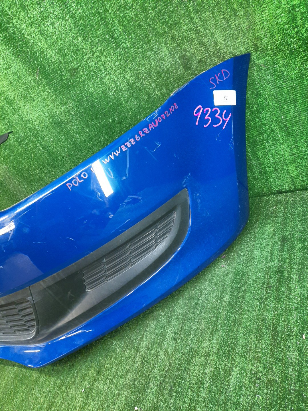 Бампер передний VOLKSWAGEN POLO 6R1 9334 4 ракурс