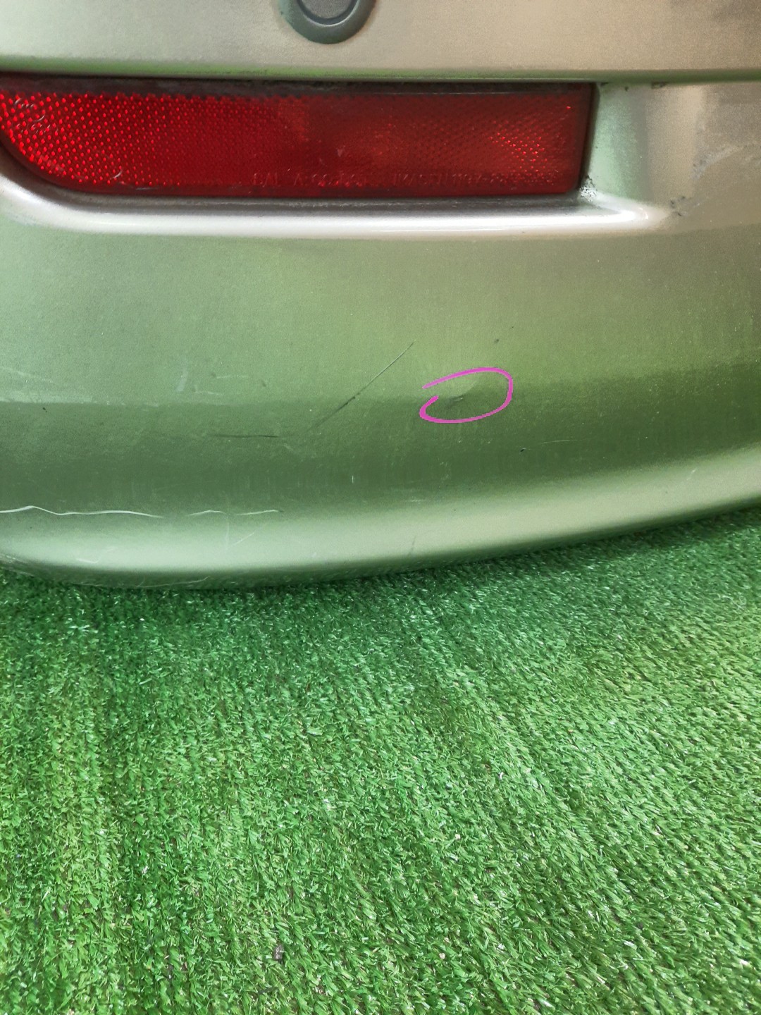 Бампер задний MITSUBISHI LANCER, GALANT FORTIS CY4A, CY2A, CY3A, CY6A 9508 3 ракурс