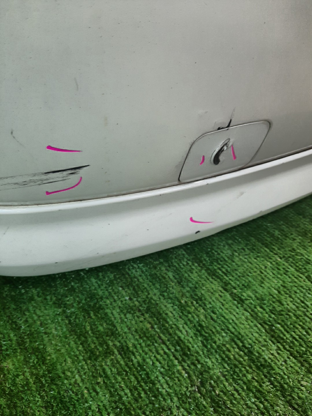 Бампер задний HONDA ODYSSEY RA6, RA8, RA7, RA9 9537 4 ракурс