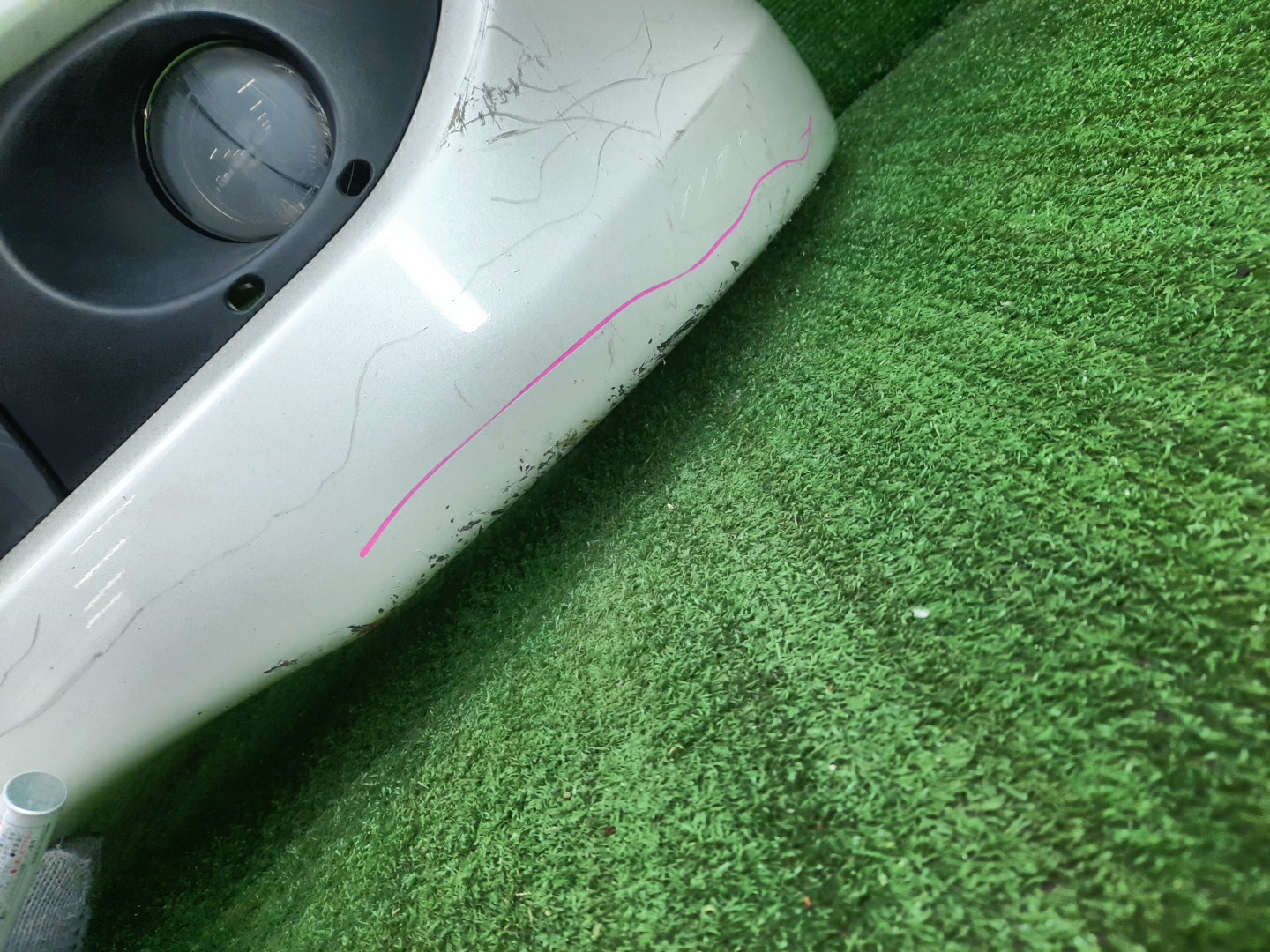 Бампер передний MITSUBISHI GRANDIS NA4W 9810 3 ракурс