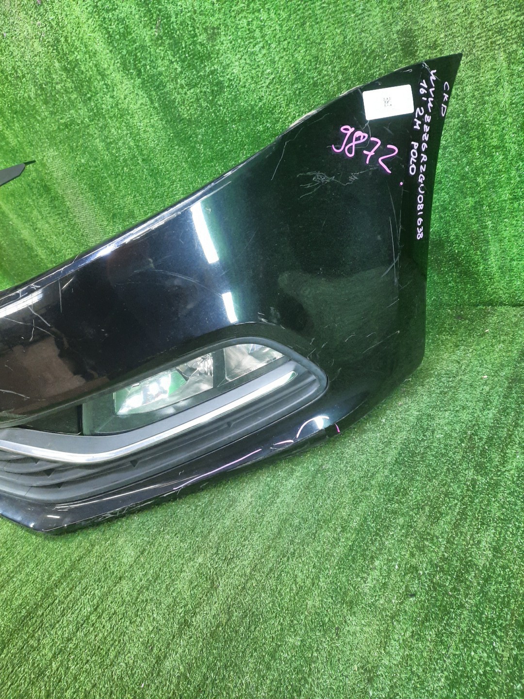 Бампер передний VOLKSWAGEN POLO 6R1 6C0807221 5 ракурс