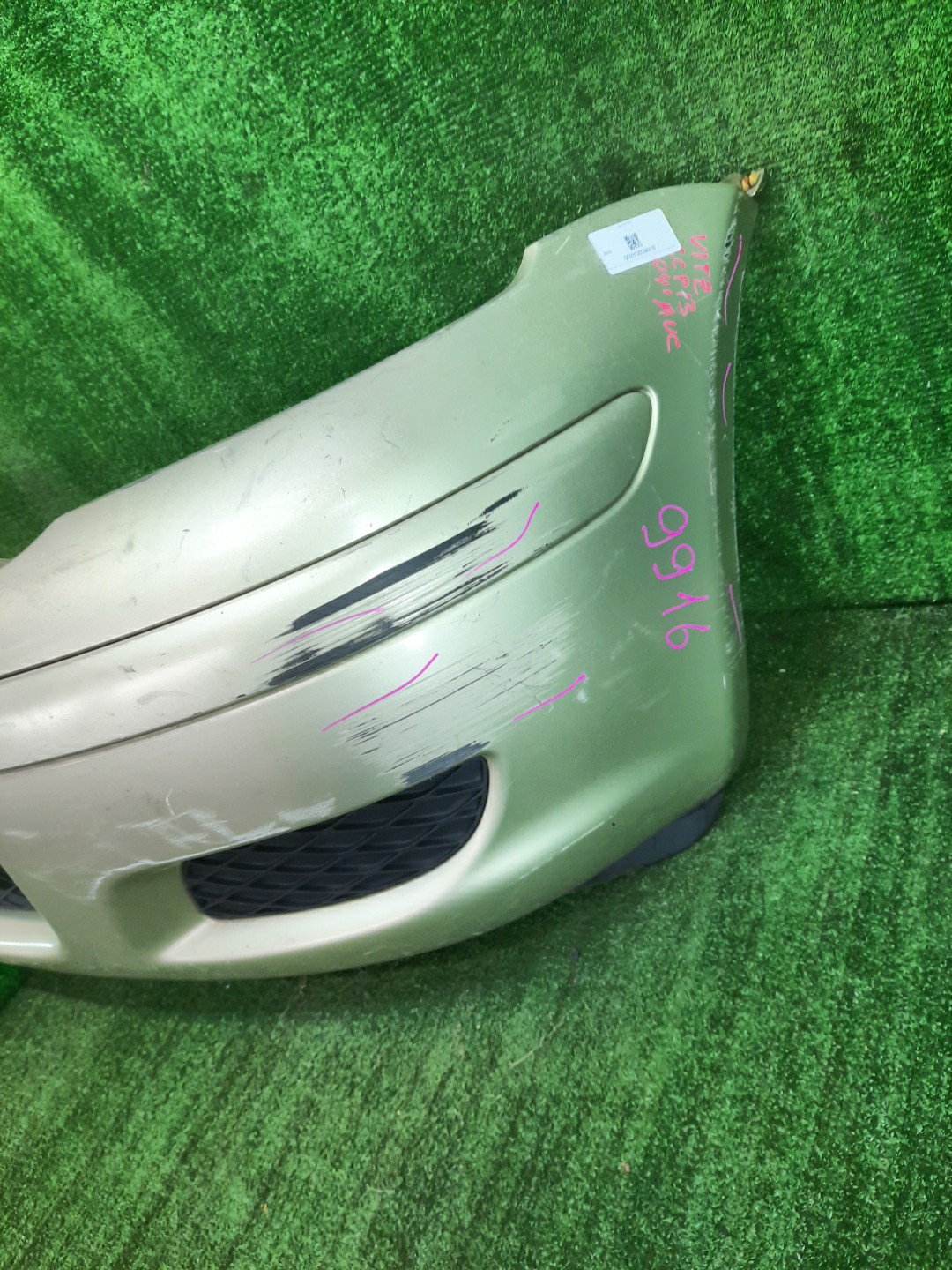 Бампер передний TOYOTA VITZ, YARIS SCP10, NCP10, SCP13, NCP15, NCP11, NCP13 9916 4 ракурс