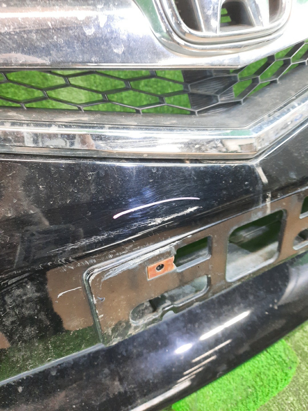 Бампер передний HONDA ELYSION RR1, RR2, RR3 10001 4 ракурс
