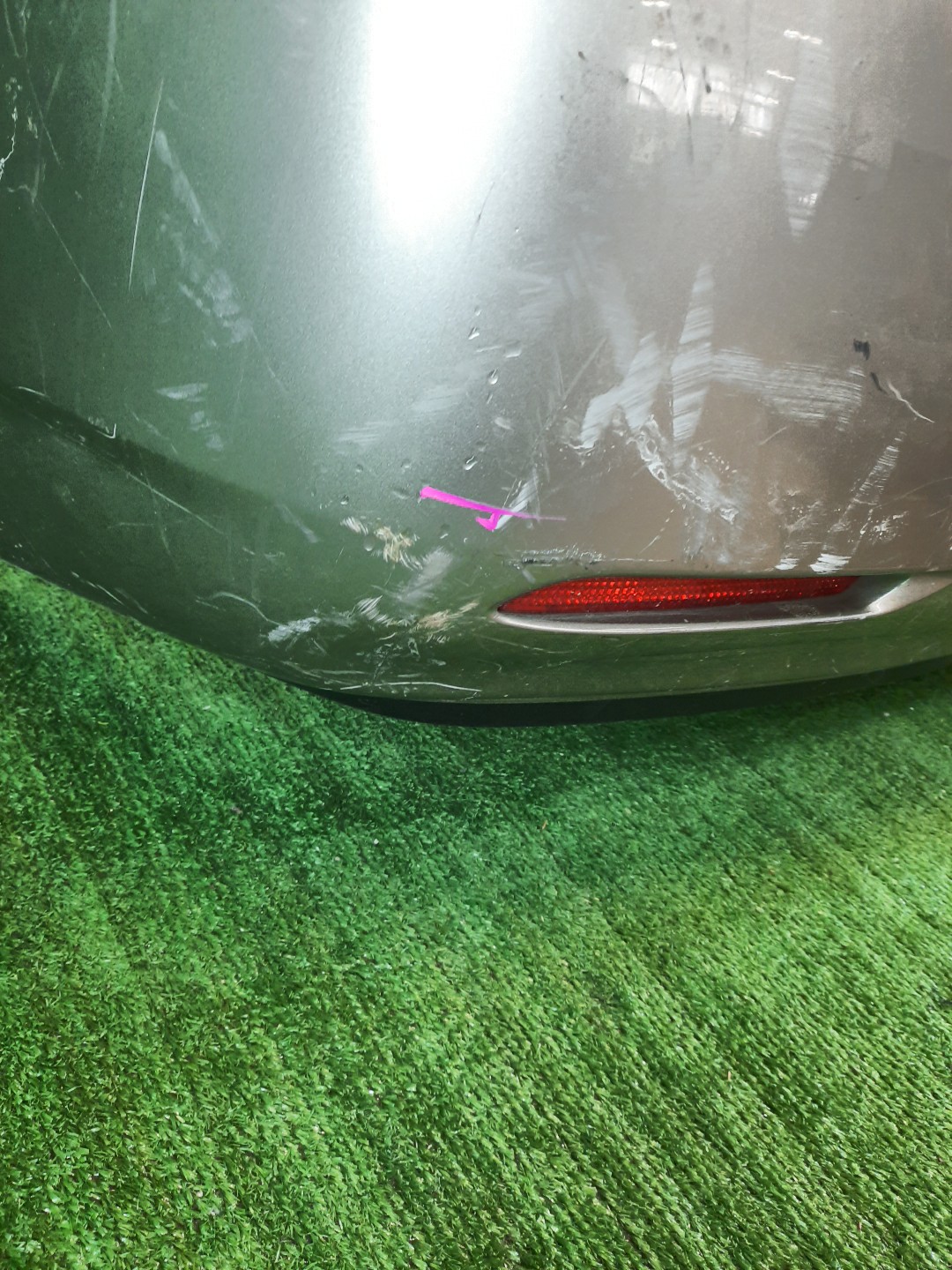 Бампер задний TOYOTA COROLLA ZZE124, NZE121, NZE120, ZZE122, NZE124 10051 3 ракурс