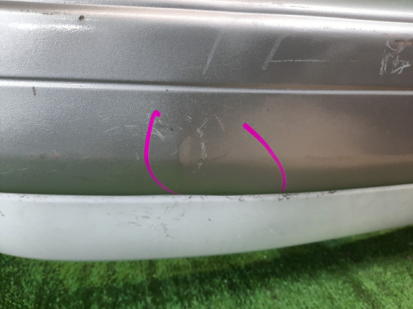 Бампер задний TOYOTA SPRINTER AE111, AE114, AE110, EE111, CE110, CE114 10437 5 ракурс