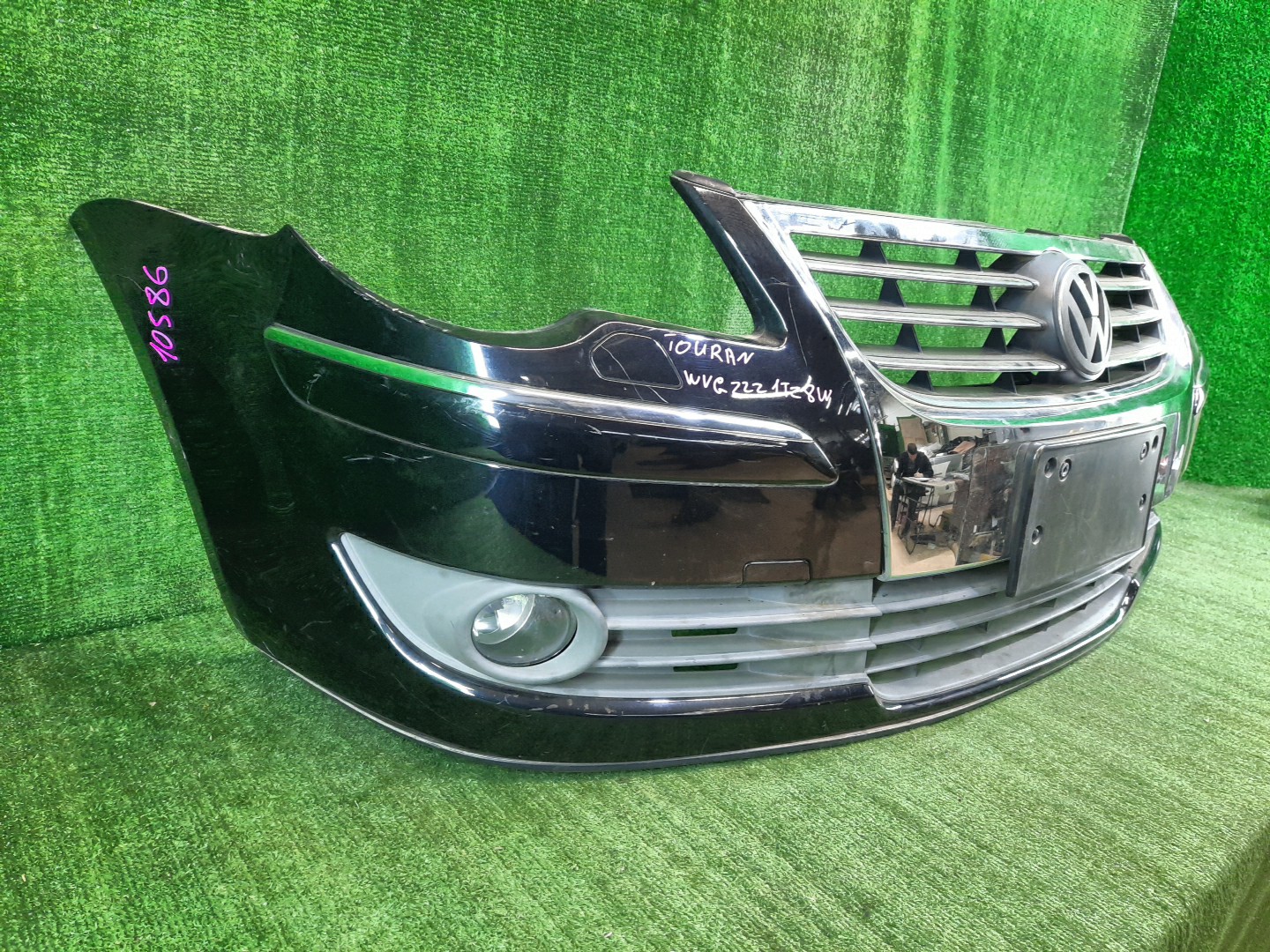 Бампер передний VOLKSWAGEN TOURAN 1T2 10586 3 ракурс