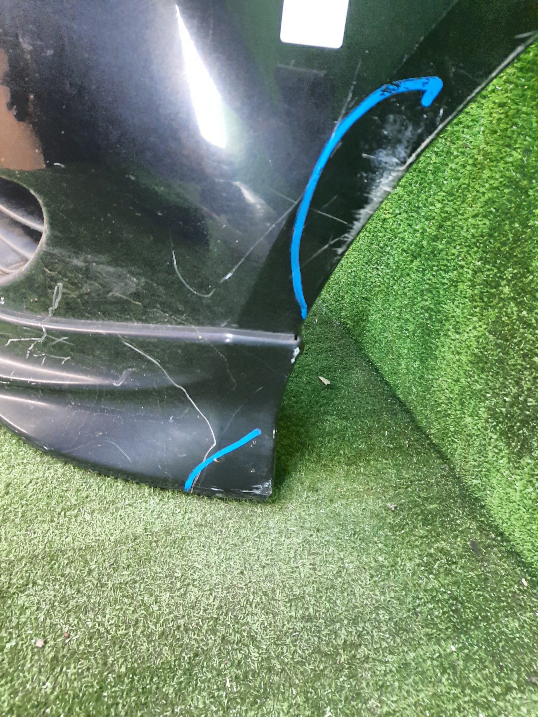 Бампер передний TOYOTA VITZ, YARIS NCP96, SCP90, KSP90, NCP95, NCP91 10703 5 ракурс