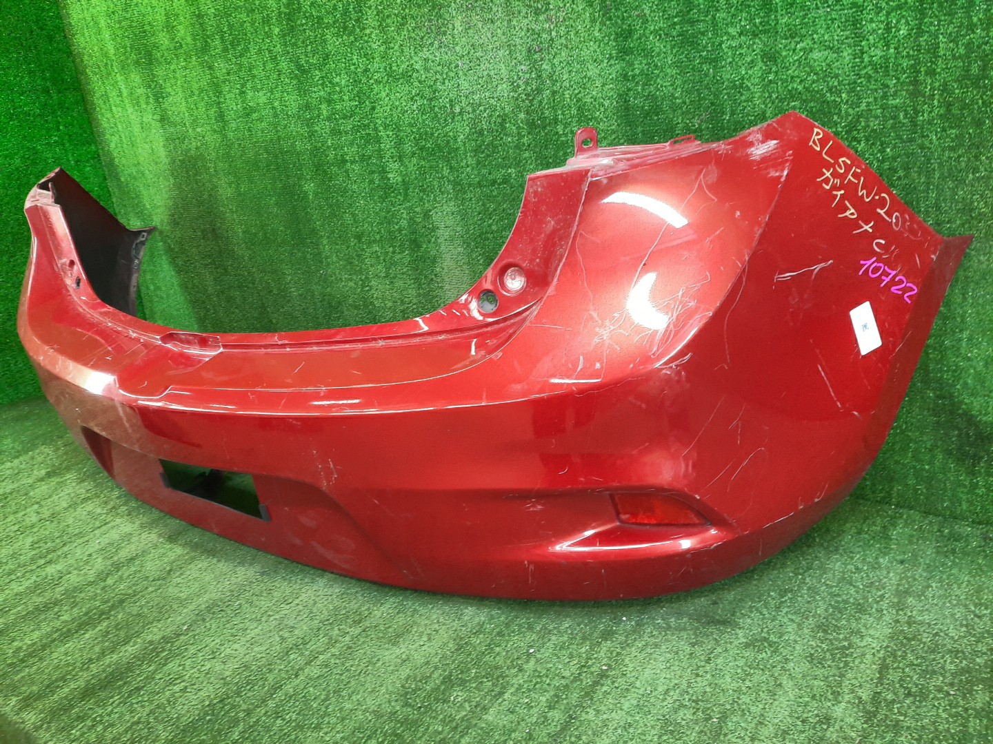 Бампер задний MAZDA AXELA, MAZDA 3, 3 BLEFW, BL3FW, BL5FW, BLEAW, BLFFW, BL 10722 2 ракурс
