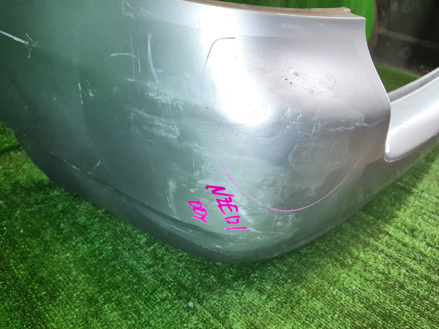 Бампер задний TOYOTA COROLLA FIELDER NZE121G, ZZE123G, ZZE124G, ZZE122G, NZE124G 10898 4 ракурс