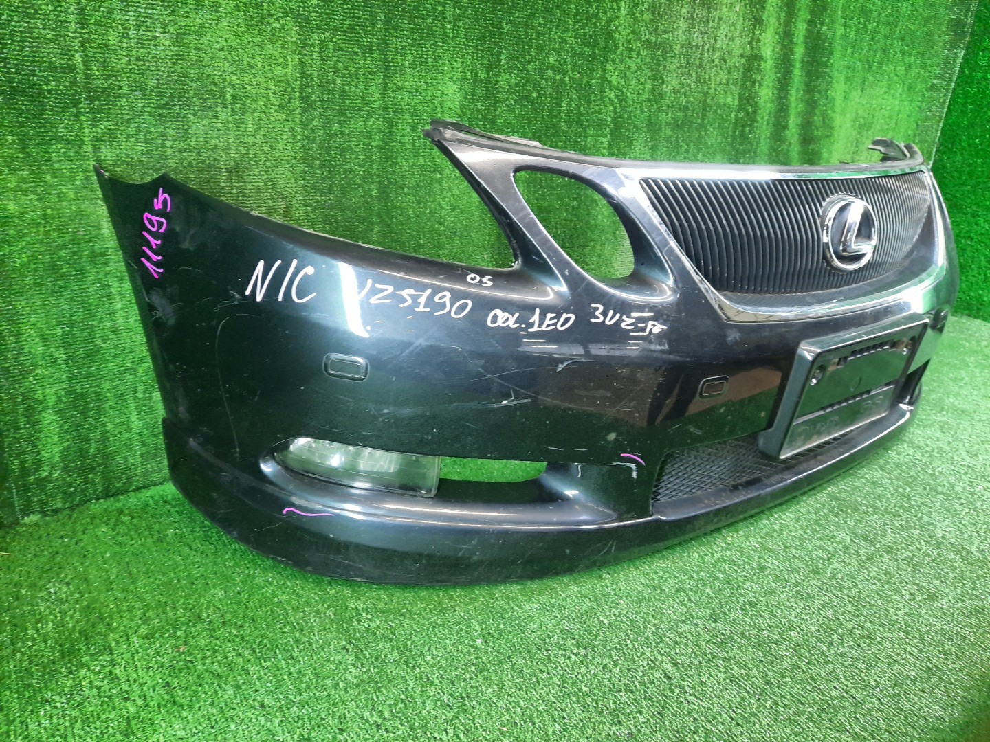 Бампер передний LEXUS GS350, GS430, GS460, GS450H GRS191, GRS196, UZS190, URS190, GWS191 11195 3 ракурс