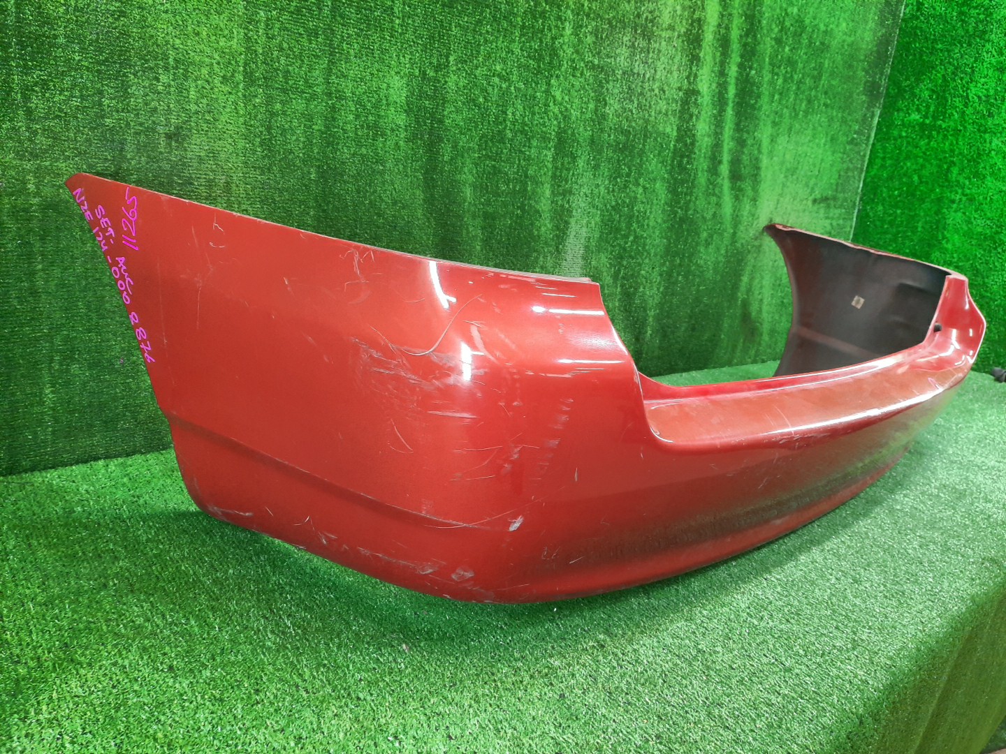 Бампер задний TOYOTA COROLLA FIELDER NZE121G, ZZE123G, ZZE124G, ZZE122G, NZE124G 11265 3 ракурс