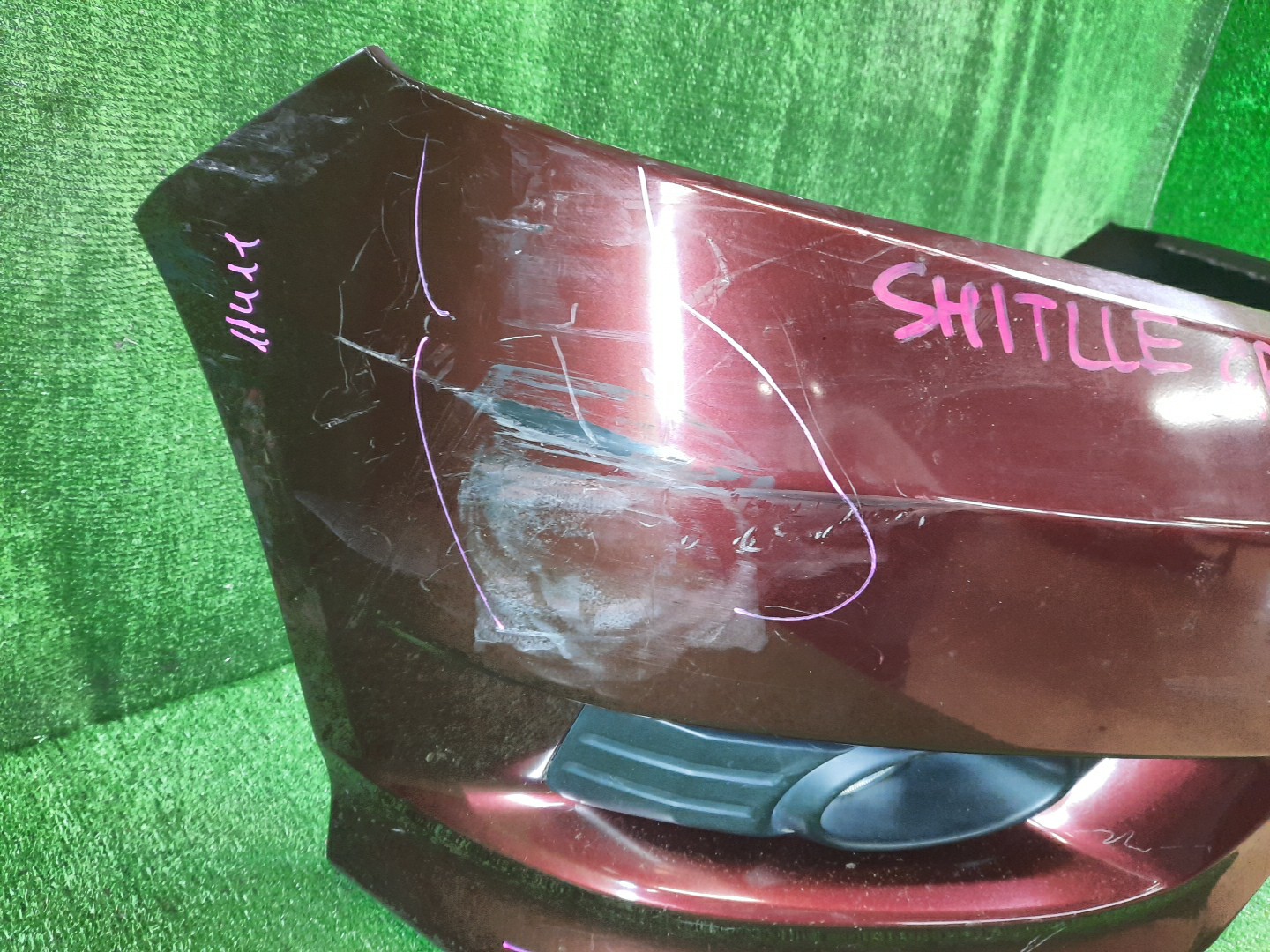 Бампер передний HONDA FIT SHUTTLE GG7, GG8, GP2 11411 4 ракурс