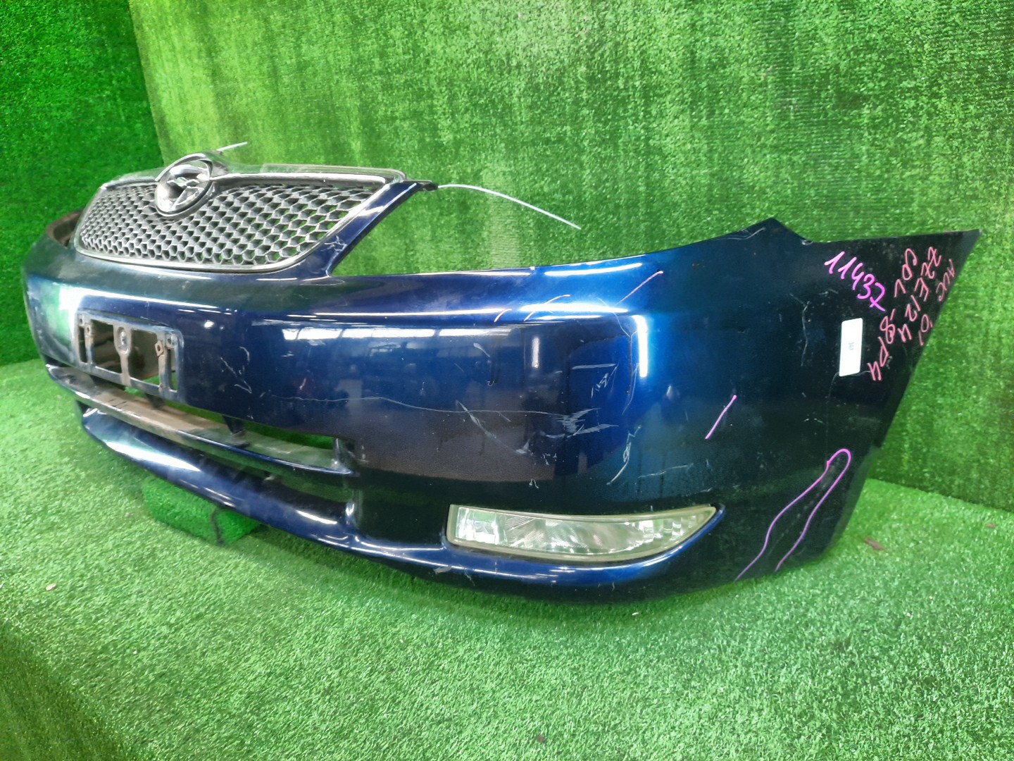 Бампер передний TOYOTA COROLLA, COROLLA FIELDER ZZE124, NZE121, NZE120, ZZE122, NZE124, CE121, NZE121G, ZZE123G, ZZE124G, ZZE122G, NZE124G 11437 2 ракурс