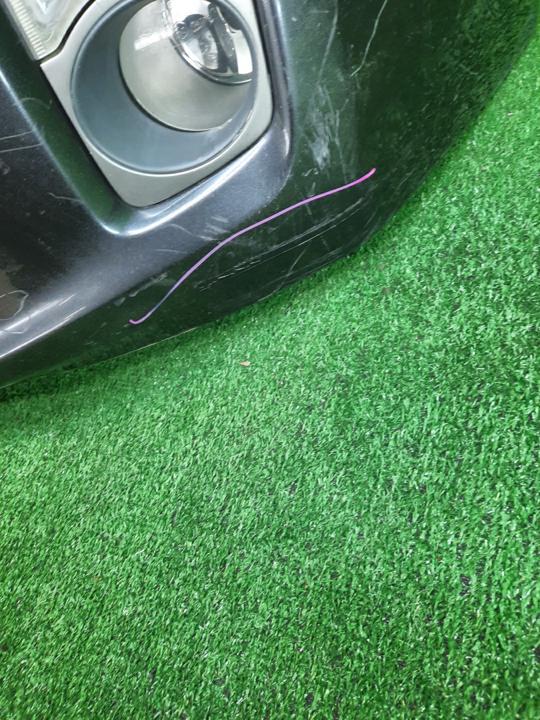 Бампер передний TOYOTA PRIUS ZVW30 11537 5 ракурс