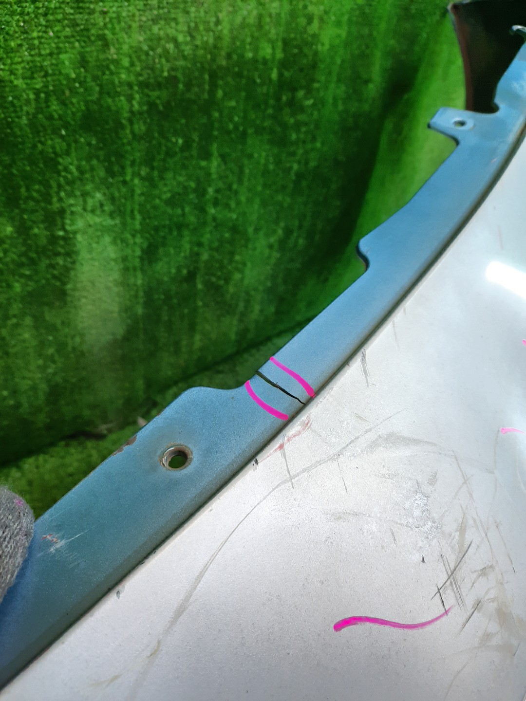 Бампер передний TOYOTA VITZ, YARIS NCP96, SCP90, KSP90, NCP95, NCP91 11566 5 ракурс