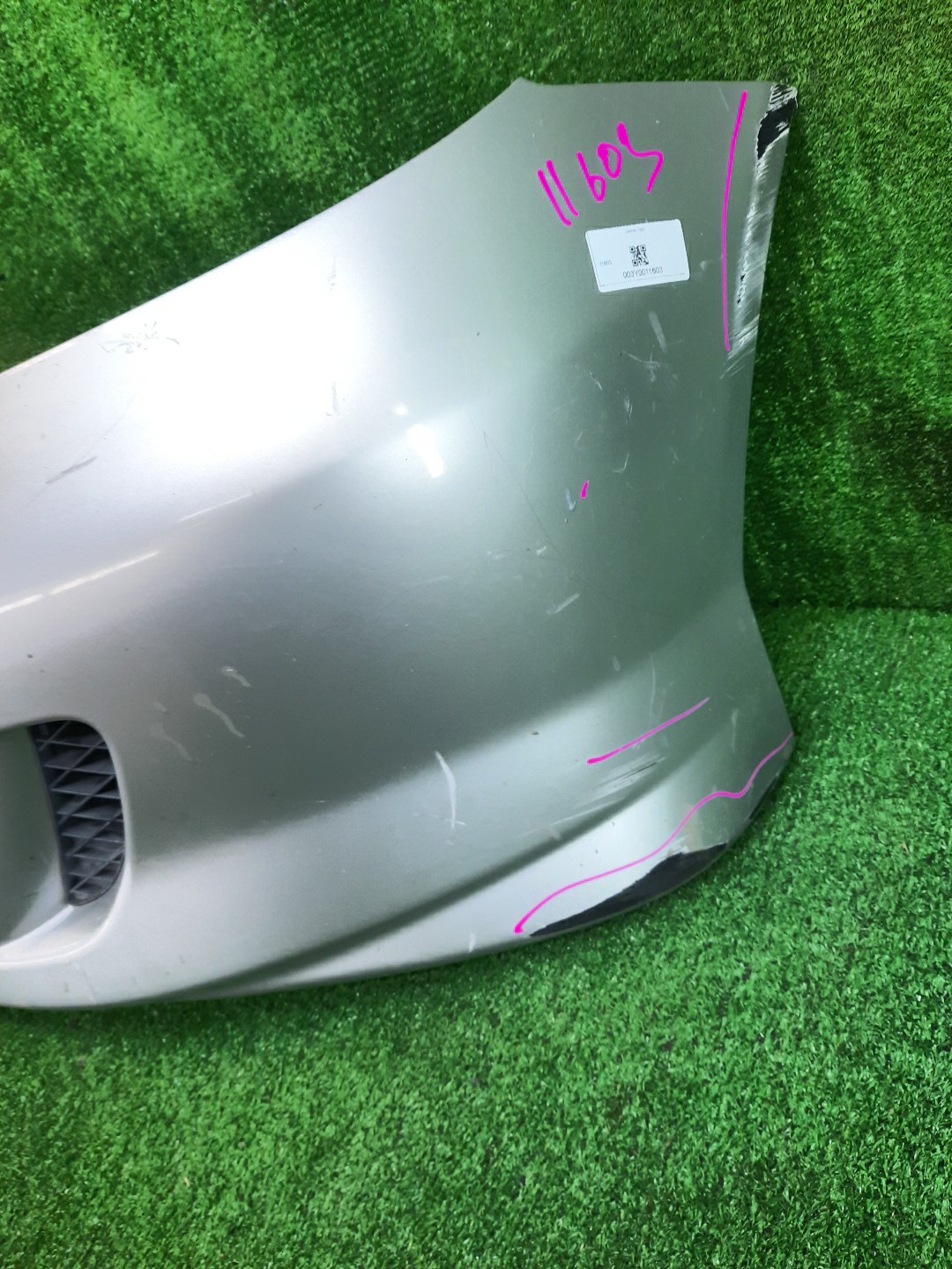 Бампер передний HONDA FIT, JAZZ GD2, GD3, GD4, GD1 11603 4 ракурс