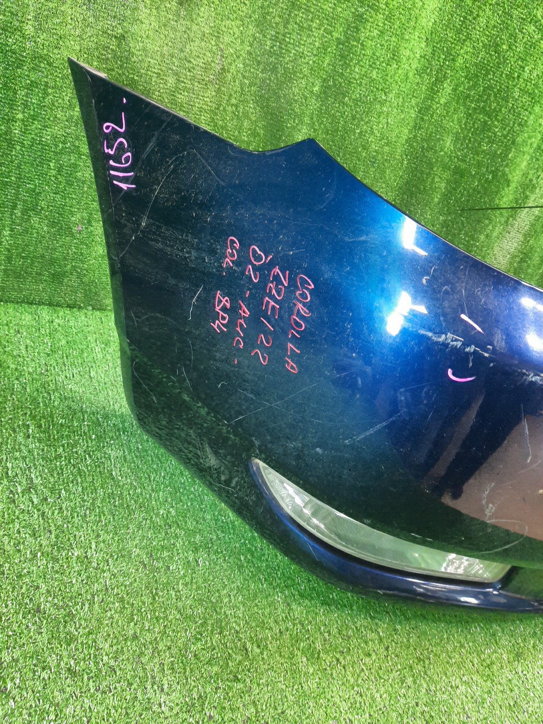 Бампер передний TOYOTA COROLLA, COROLLA FIELDER ZZE124, NZE121, NZE120, ZZE122, NZE124, CE121, NZE121G, ZZE123G, ZZE124G, ZZE122G, NZE124G 11652 2 ракурс