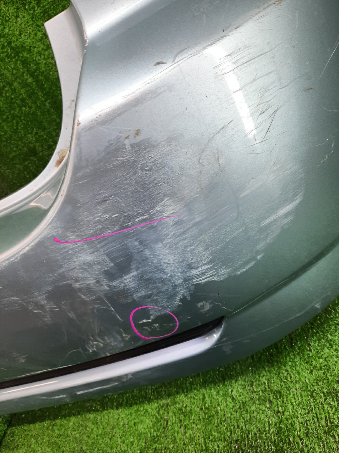 Бампер задний TOYOTA ALLEX, COROLLA RUNX ZZE124, NZE121, ZZE122, ZZE123, NZE124 11670 5 ракурс