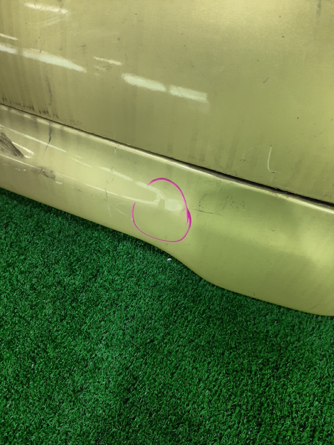 Бампер задний TOYOTA VITZ, YARIS SCP10, NCP10, SCP13, NCP15, NCP11, NCP13 11763 5 ракурс