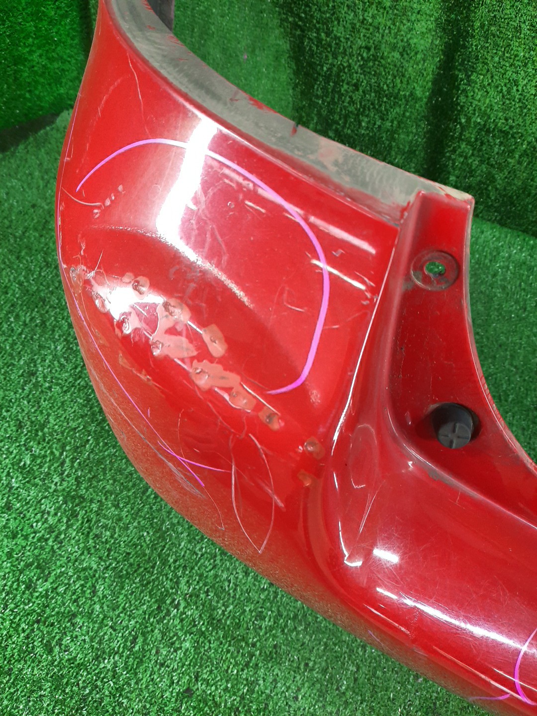 Бампер задний TOYOTA COROLLA FIELDER NZE121G, ZZE123G, ZZE124G, ZZE122G, NZE124G 11771 4 ракурс