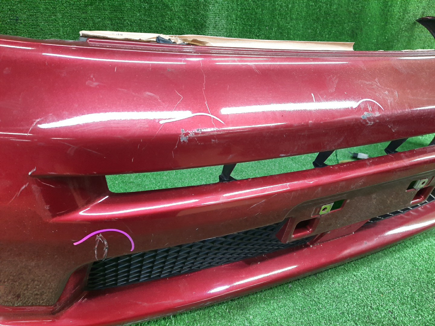 Бампер передний MITSUBISHI MIRAGE DINGO CQ2A 12012 3 ракурс