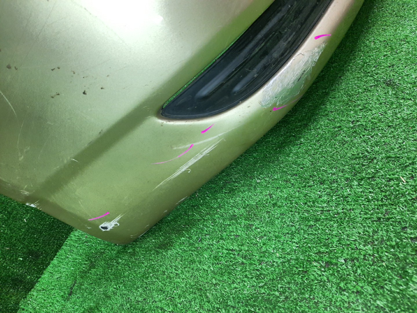 Бампер передний TOYOTA ALLEX, COROLLA RUNX ZZE124, NZE121, ZZE122, ZZE123, NZE124 12187 3 ракурс