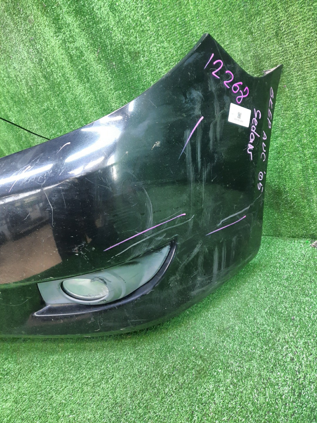 Бампер передний MAZDA AXELA, MAZDA 3, 3 BK5P, BK3P, BKEP, BK SEDAN 5 ракурс