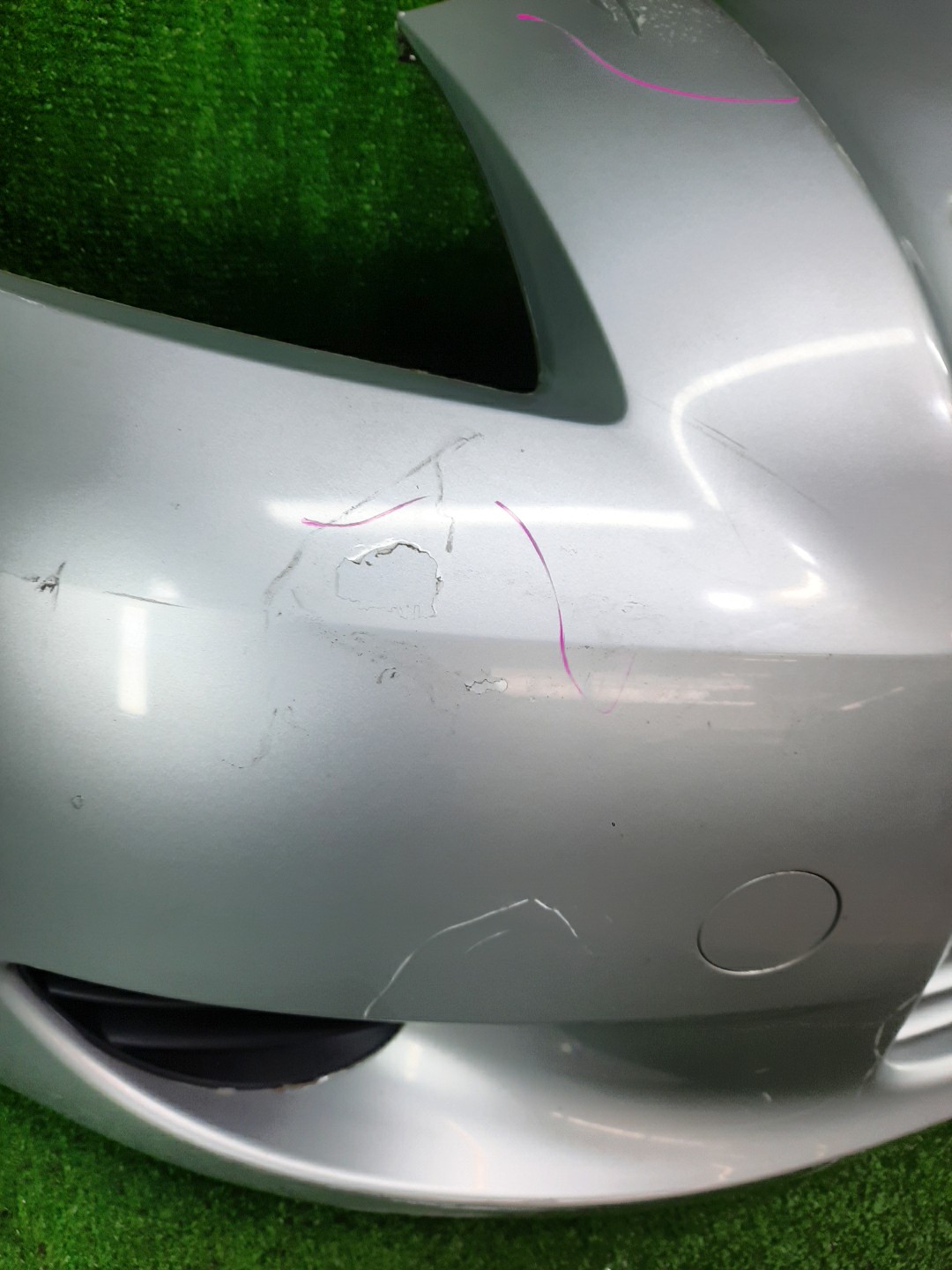 Бампер передний TOYOTA VITZ, YARIS NCP96, SCP90, KSP90, NCP95, NCP91 12668 3 ракурс