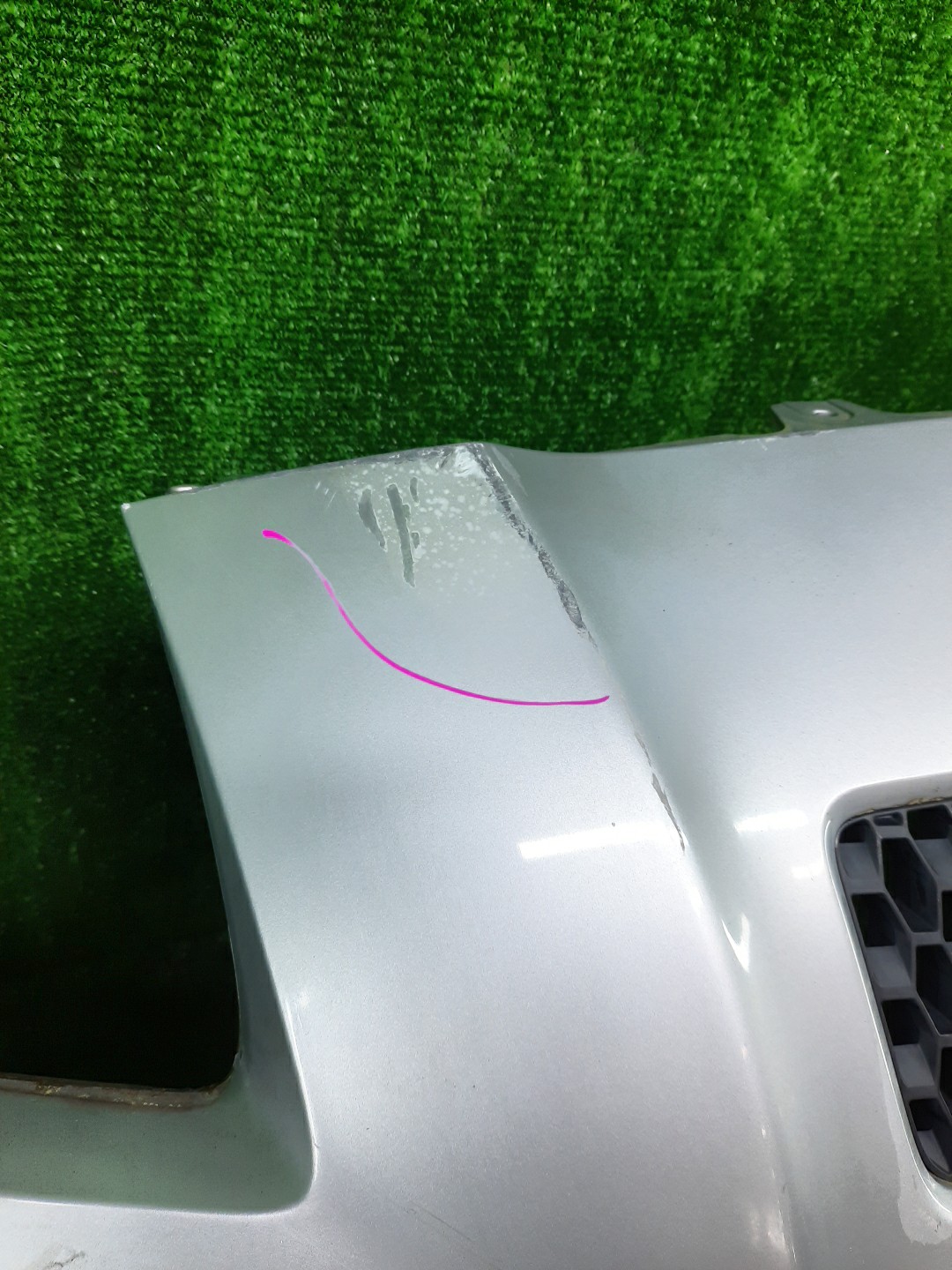 Бампер передний TOYOTA VITZ, YARIS NCP96, SCP90, KSP90, NCP95, NCP91 12668 4 ракурс