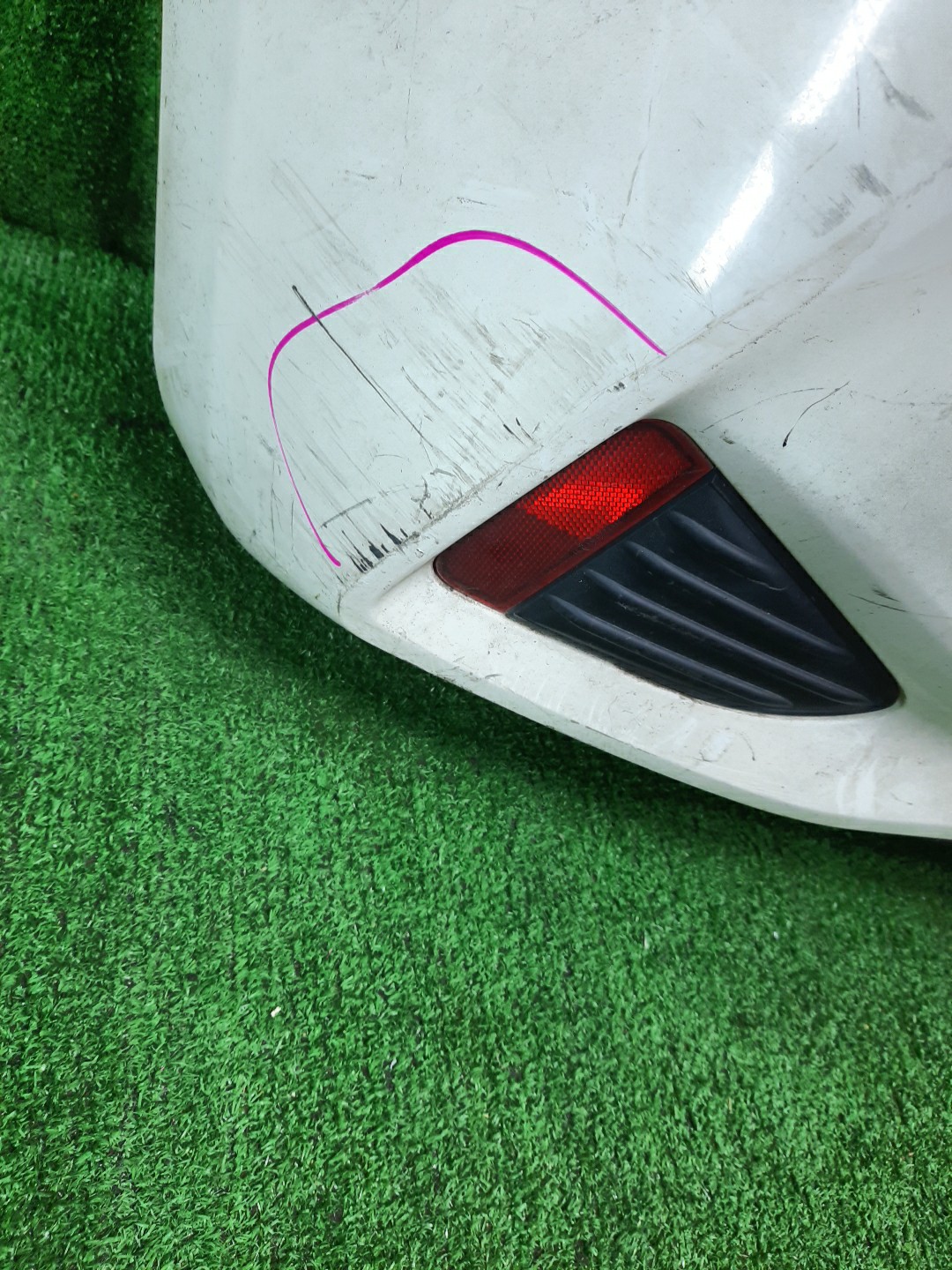 Бампер задний TOYOTA VITZ, YARIS KSP130, NSP130, NSP135, NCP131 12757 4 ракурс