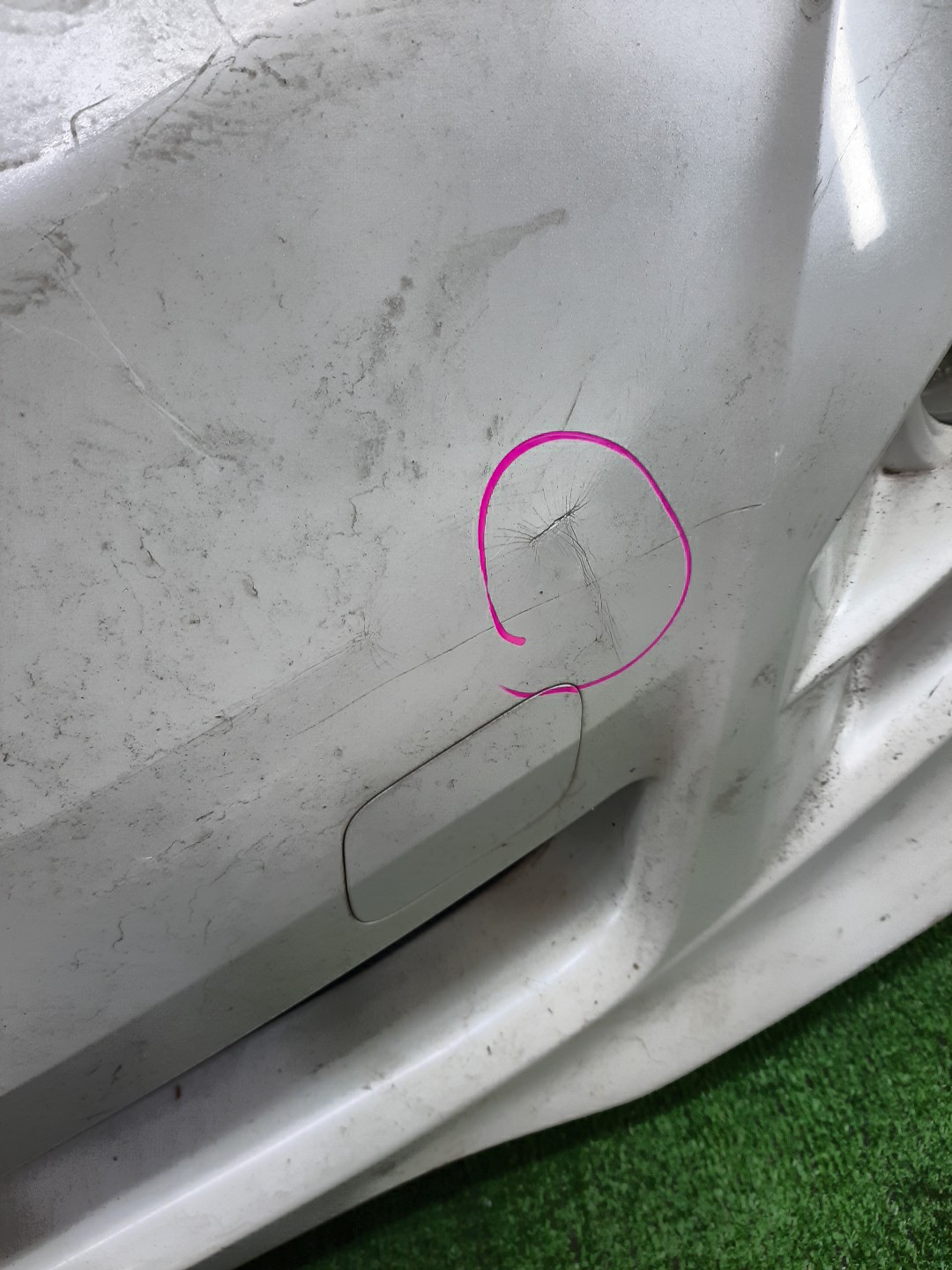 Бампер передний TOYOTA ALPHARD MNH15W, MNH10W, ANH15W, ANH10W 12787 4 ракурс