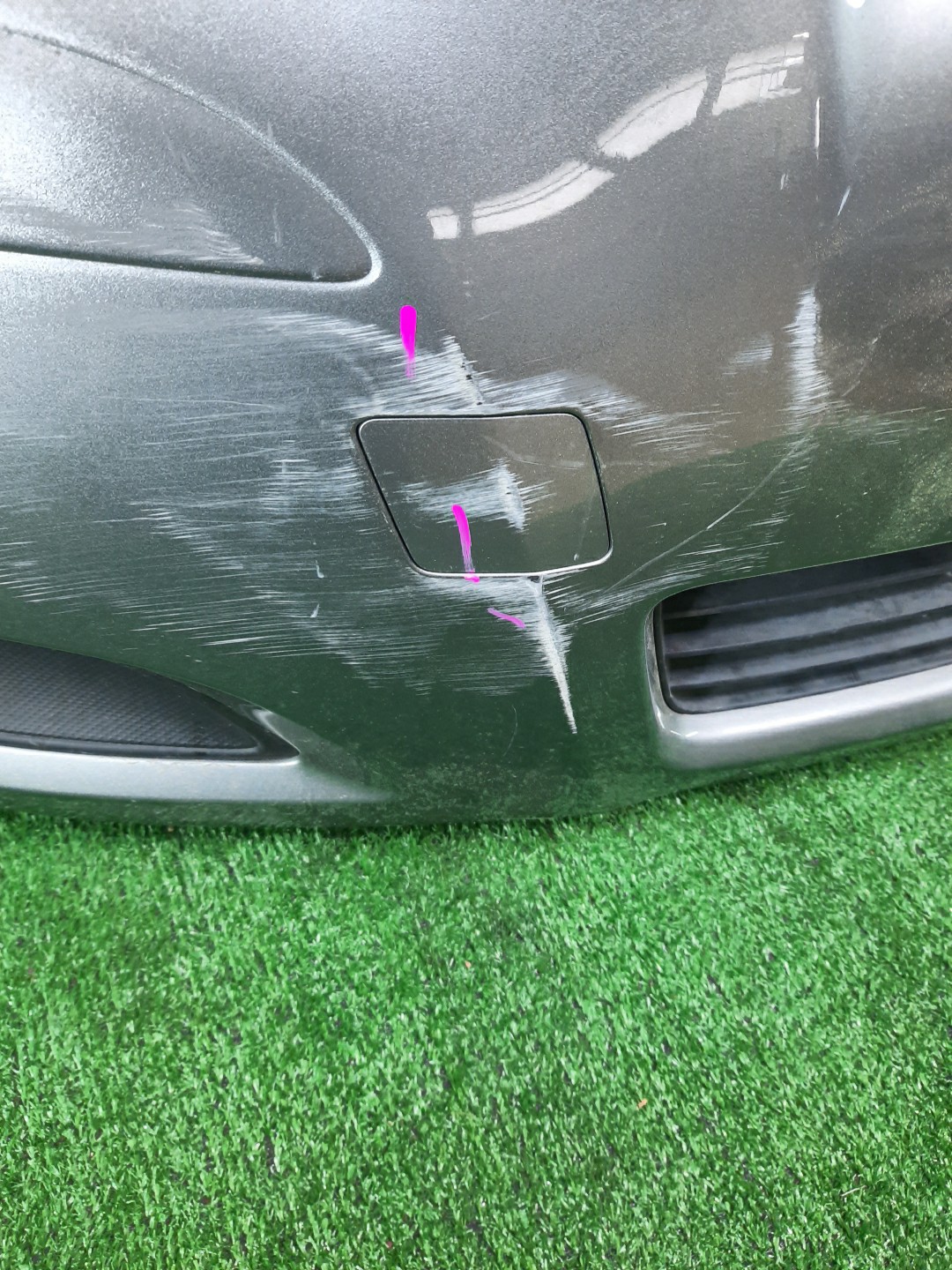 Бампер передний TOYOTA VITZ, YARIS NCP96, SCP90, KSP90, NCP95, NCP91 13463 3 ракурс
