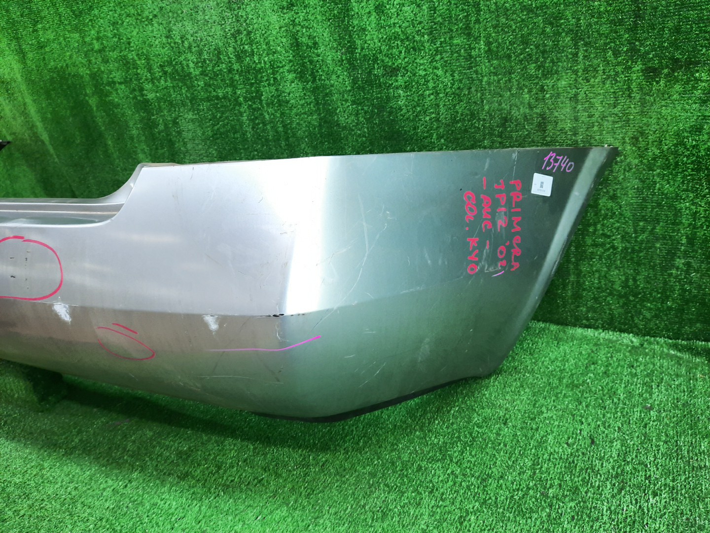 Бампер задний NISSAN PRIMERA P12, QP12, TNP12, TP12, HP12, RP12 SEDAN 4 ракурс