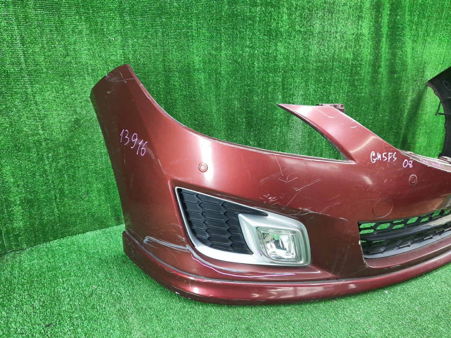 Бампер передний MAZDA ATENZA, MAZDA 6, 6 GH5FP, GH5AP, GH5AS, GH5FS, GHEFP, GHEFS, GH5AW, GH5FW, GHEFW, GH 13916 2 ракурс