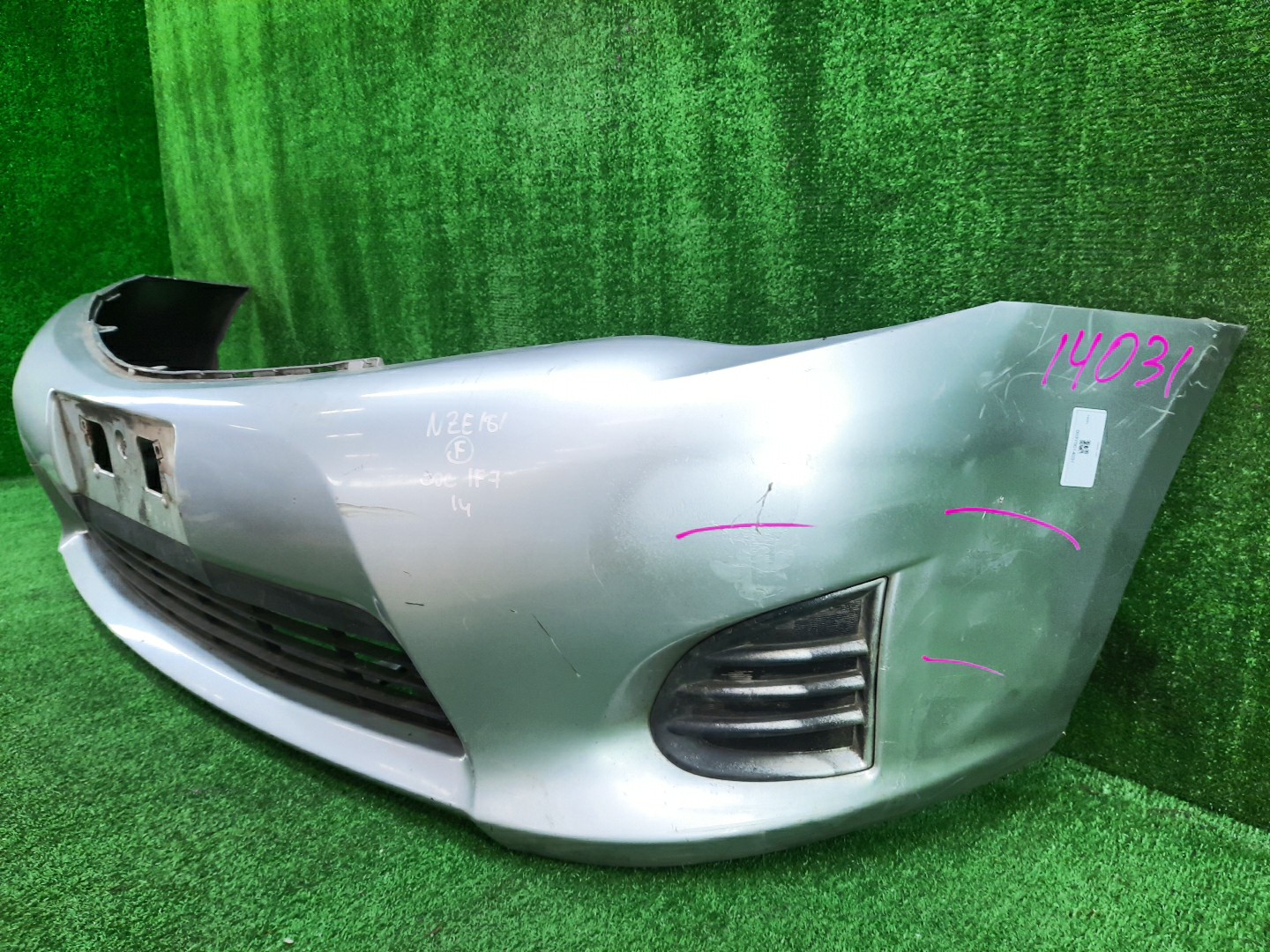 Бампер передний TOYOTA COROLLA FIELDER, COROLLA  AXIO ZRE162G, NZE164G, NZE161G, NKE165G, NRE161G, NZE161, NZE164, NRE161, NKE165, NRE160 14031 3 ракурс