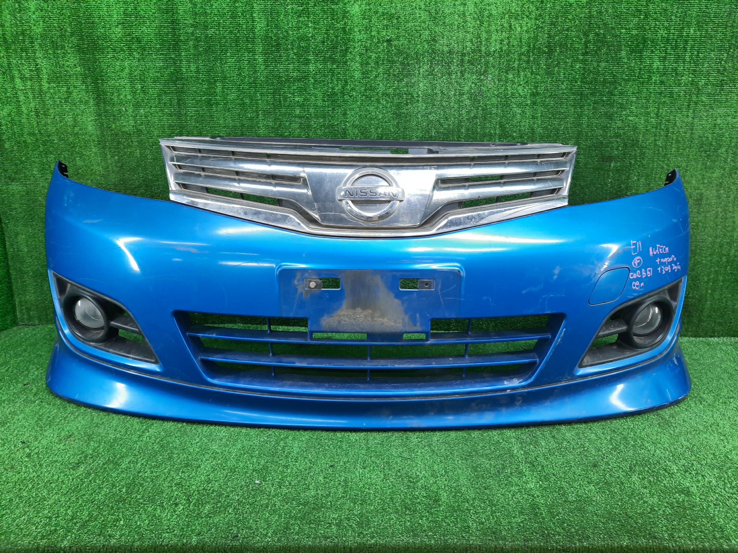 Бампер передний NISSAN NOTE E11 14050 1 ракурс