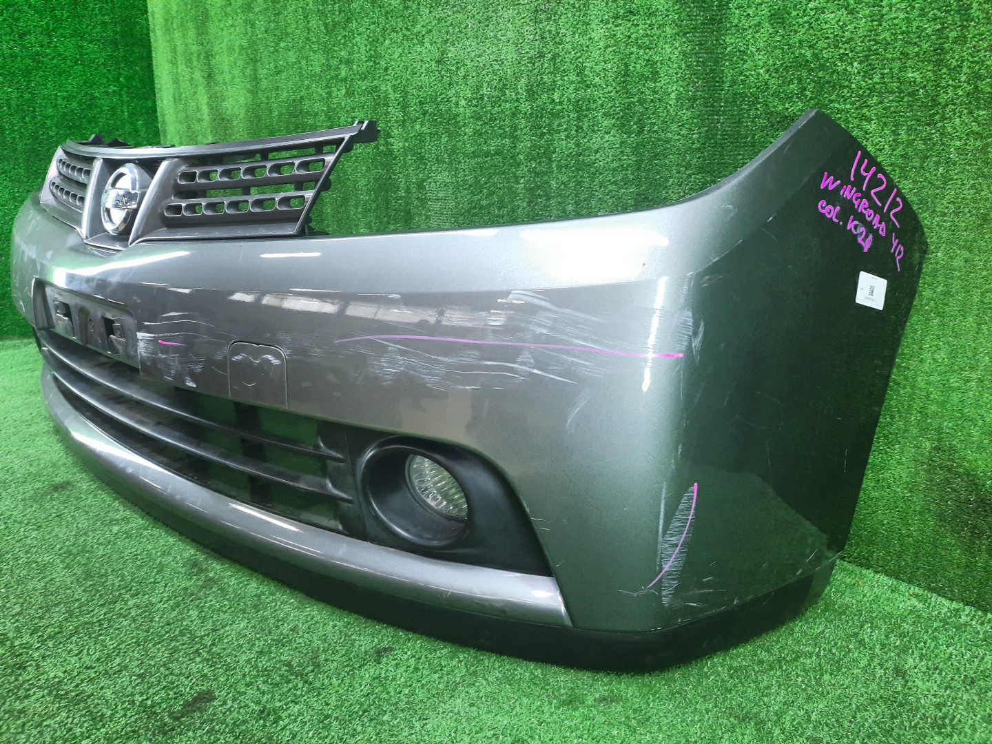 Бампер передний NISSAN WINGROAD JY12, Y12, NY12 14212 3 ракурс