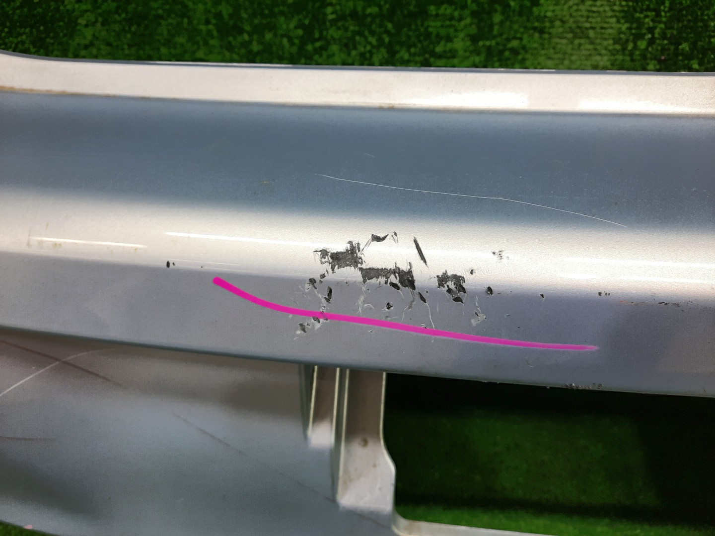 Бампер задний TOYOTA VITZ, YARIS NCP96, SCP90, KSP90, NCP95, NCP91 14243 5 ракурс