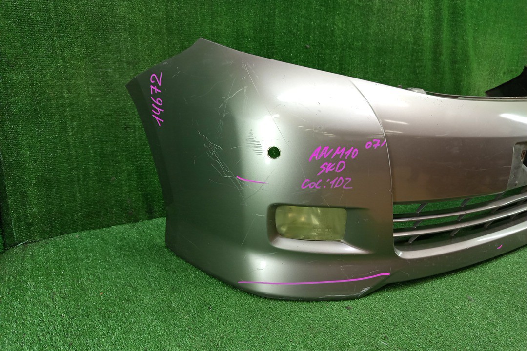 Бампер передний TOYOTA ISIS ZNM10, ZNM10W, ANM10, ANM10W, ANM15, ANM15W, ZGM10, ZGM10W, ZGM11, ZGM11W, ZGM15, ZGM15W, ANM10G, ZGM10G, ANM15G, ZNM10G, ZGM11G, ZGM15G 14672 2 ракурс
