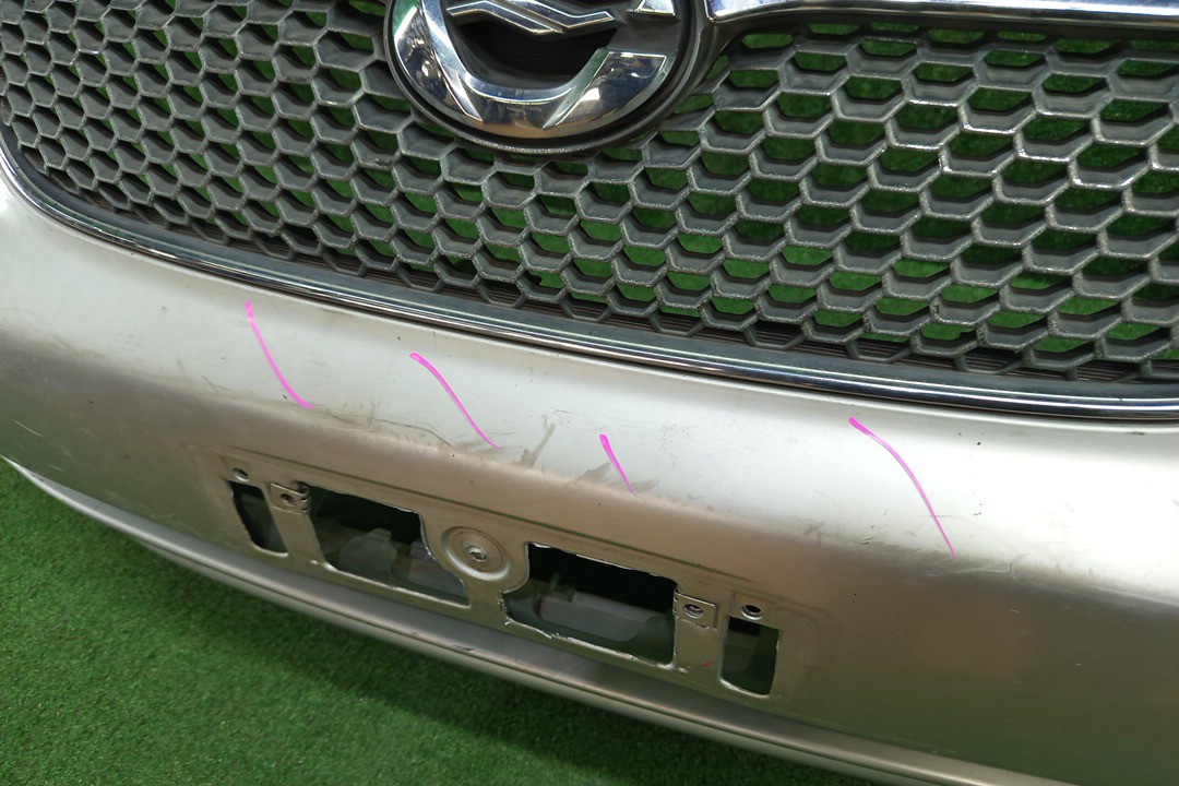 Бампер передний TOYOTA COROLLA, COROLLA FIELDER ZZE124, NZE121, NZE120, ZZE122, NZE124, CE121, NZE121G, ZZE123G, ZZE124G, ZZE122G, NZE124G 14845 4 ракурс