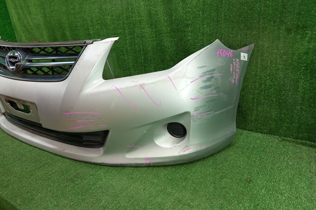 Бампер передний TOYOTA COROLLA FIELDER, COROLLA  AXIO ZRE144G, ZRE142G, NZE144G, NZE141G, NZE141, NZE144, ZRE142, ZRE144 15046 3 ракурс