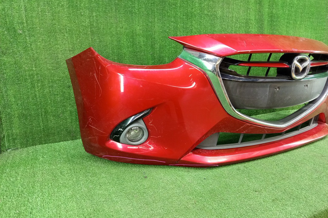 Бампер передний MAZDA DEMIO, MAZDA2 DJ5AS, DJ3FS, DJ3AS, DJLFS, DJ5FS, DJLAS, DJ 15684 2 ракурс