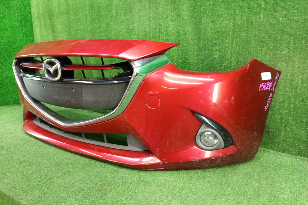 Бампер передний MAZDA DEMIO, MAZDA2 DJ5AS, DJ3FS, DJ3AS, DJLFS, DJ5FS, DJLAS, DJ 15684 3 ракурс