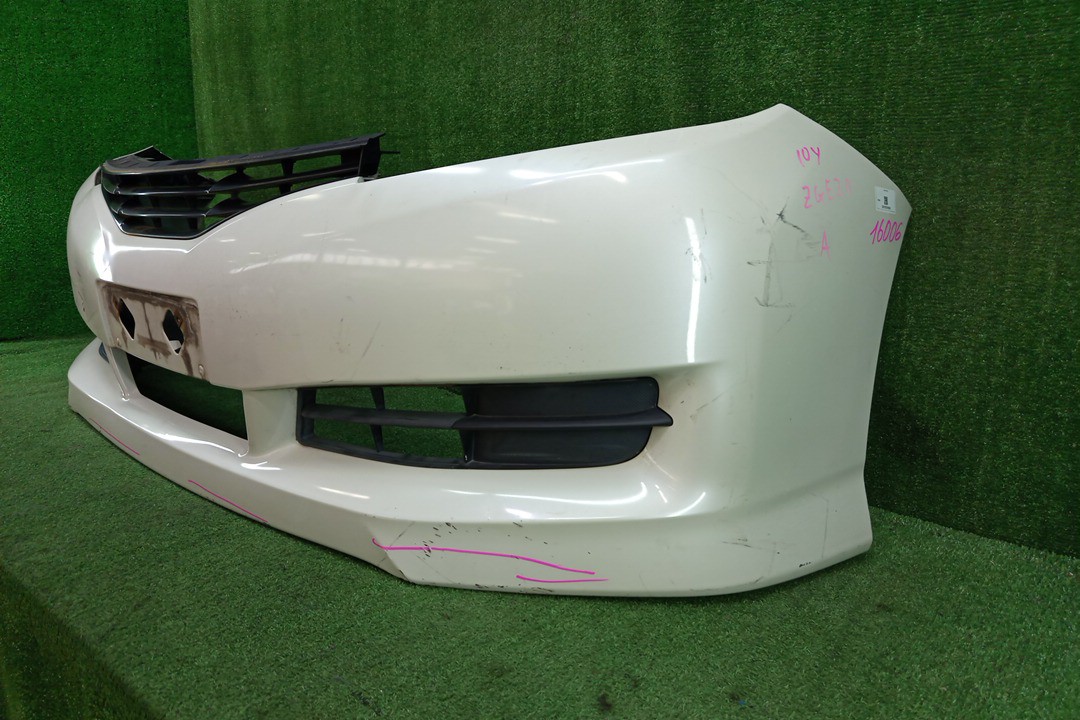 Бампер передний TOYOTA WISH ZGE20W, ZGE20G, ZGE25W, ZGE21G, ZGE22W, ZGE25G 16006 3 ракурс Бампер передний TOYOTA WISH ZGE20W, ZGE20G, ZGE25W, ZGE21G, ZGE22W, ZGE25G 16006 3 ракурс