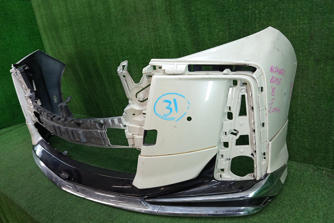 Бампер передний TOYOTA ALPHARD AGH35W, AYH30W, AGH30W, GGH30W 16103 2 ракурс Бампер передний TOYOTA ALPHARD AGH35W, AYH30W, AGH30W, GGH30W 16103 2 ракурс