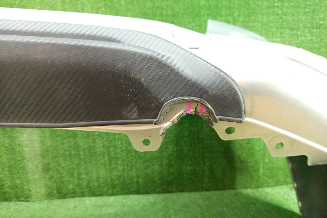 Бампер задний HONDA SHUTTLE GP7, GP8, GK8, GK9 16660 4 ракурс