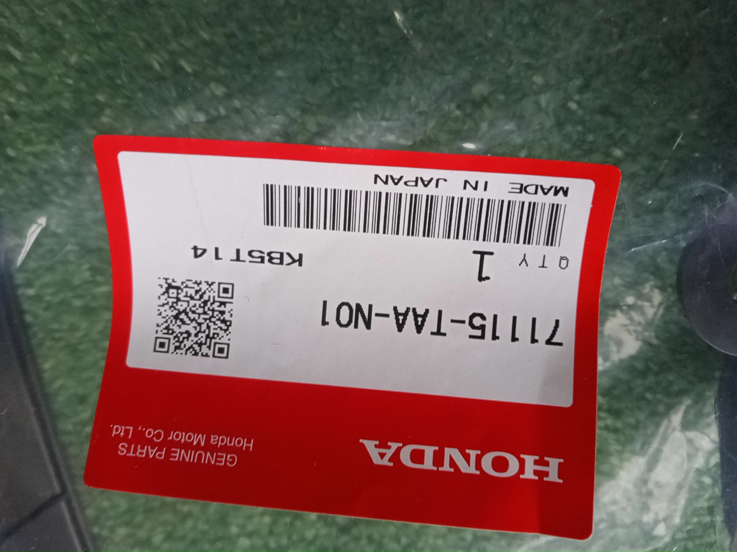  HONDA STEPWGN RP7 71115-TAA-N01 4 ракурс