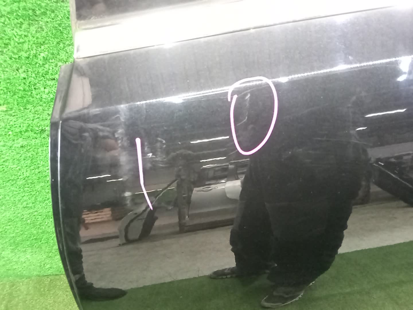 Дверь левая задняя AUDI Q5 8RB 8R0833051B 2 ракурс