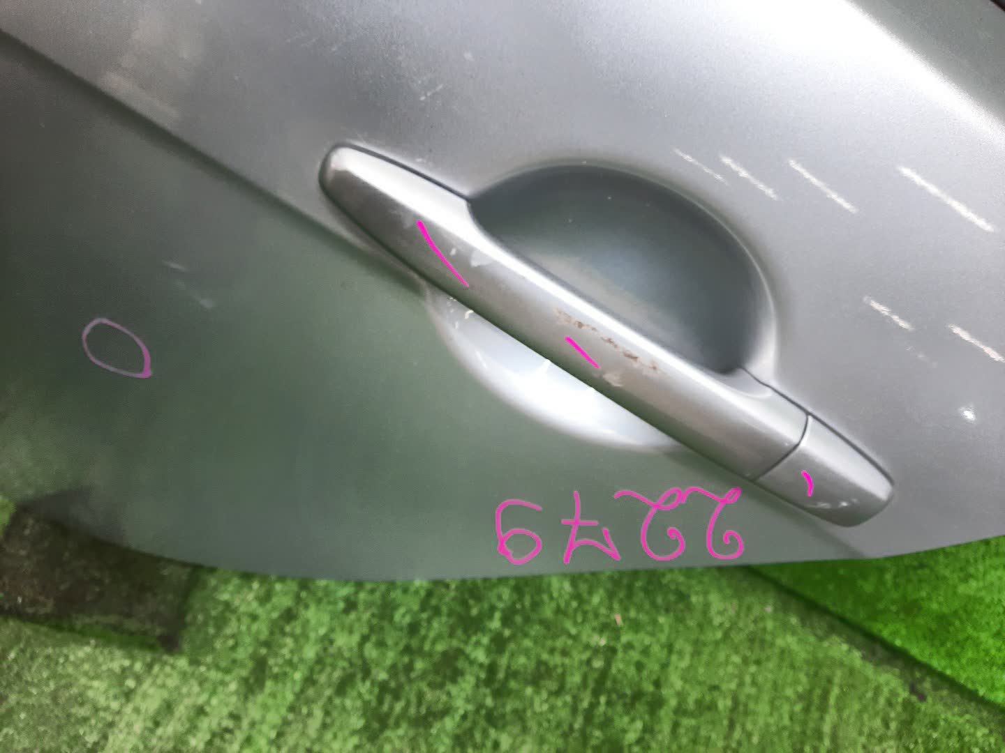 Дверь левая задняя MITSUBISHI LANCER, GALANT FORTIS CY4A, CY2A, CY3A, CY6A, CX6A, CX4A, CX3A 2279 3 ракурс