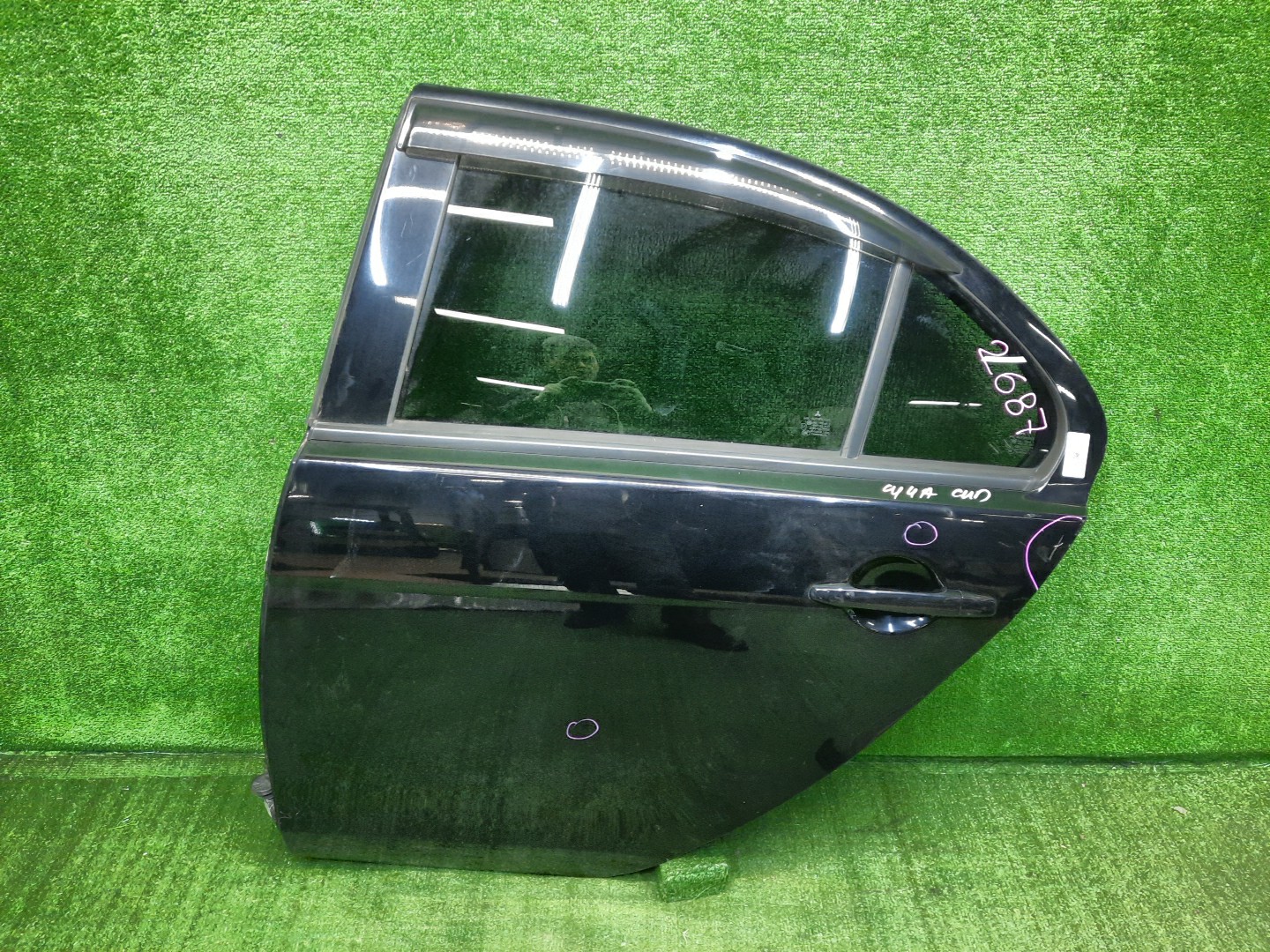 Дверь левая задняя MITSUBISHI LANCER, GALANT FORTIS CY4A, CY2A, CY3A, CY6A, CX6A, CX4A, CX3A 2687 1 ракурс